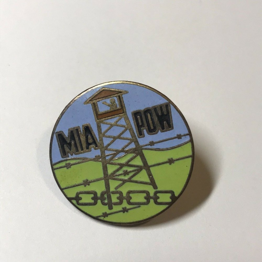 POW•MIA TOWER  (VIETNAM) HAT PIN